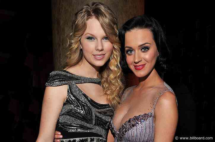 Katy Perry Doesn’t Have Taylor Swift on ‘KP5,’ But She Did Have Her Neighbor Adele Over Pre-Quarantine
