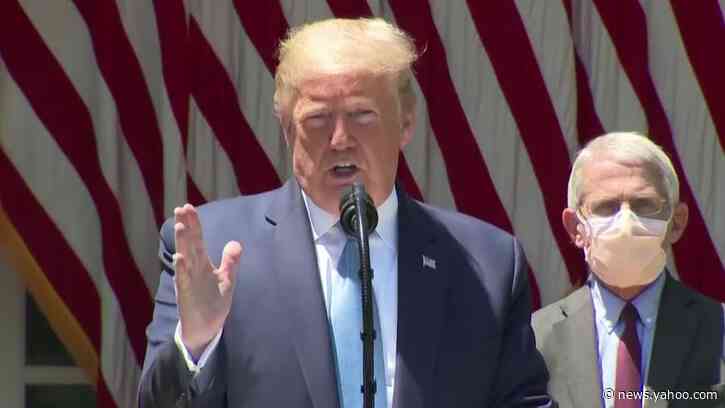 Trump: vaccine or no vaccine, America is back