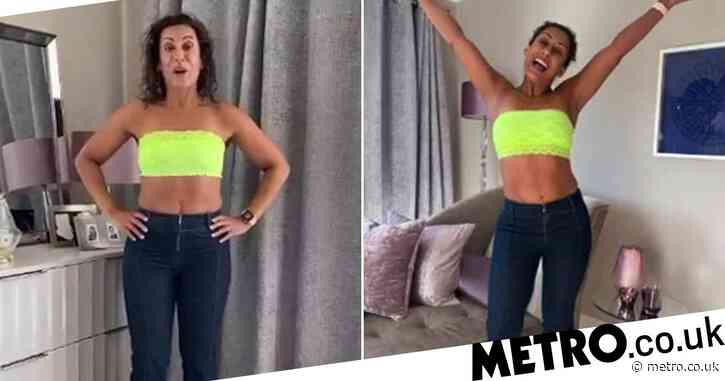 Saira Khan back in her old jeans at 50 after achieving fitness goals