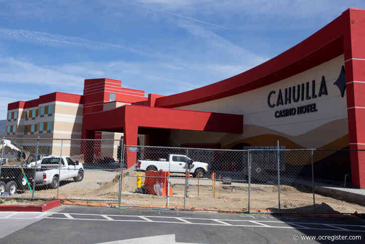 The new Cahuilla Casino Hotel will open to guests May 27