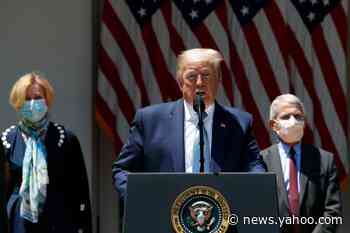 Anthony Fauci, Deborah Birx wear masks, Trump doesn't in address on coronavirus vaccines