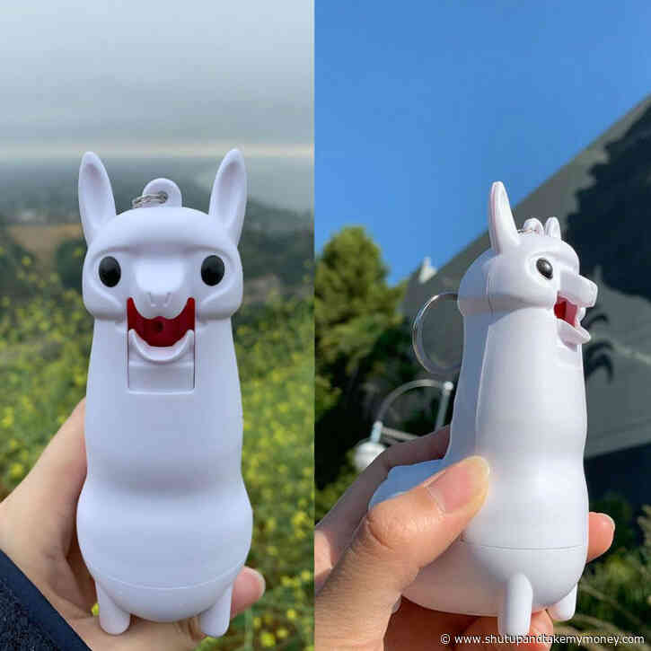 This Llama Shaped Pepper Spray Is The Cutest Self Defense Device You’ll Ever See
