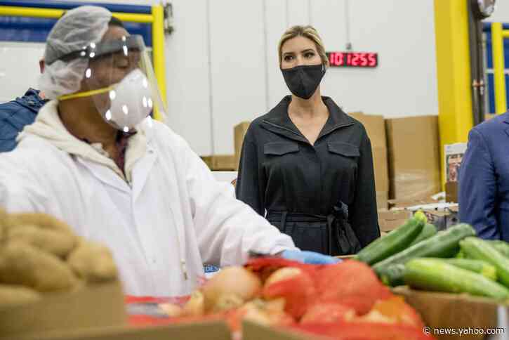 Ivanka Trump tours launch of USDA's family food box program