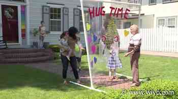 Great-grandmother gets to hug family thanks to granddaughter’s “hug time” invention