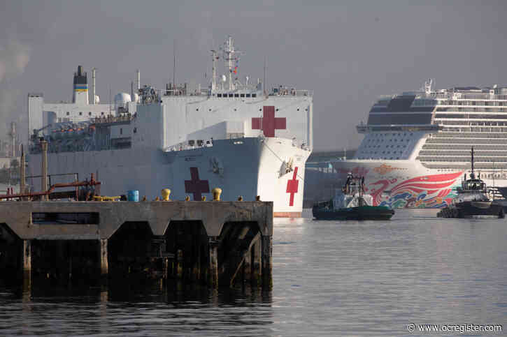 USNS Mercy concludes its mission in Los Angeles, returns to San Diego