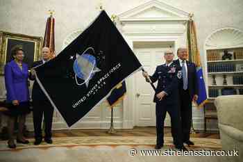 US Space Force flag presented to Trump - St Helens Star