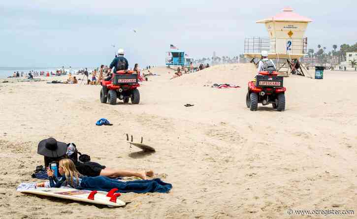 Judge denies challenge to governor’s beach closure orders brought by Huntington Beach