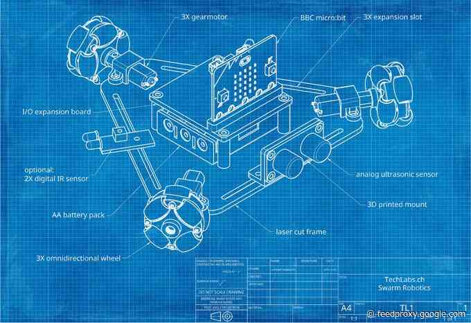 TechLabs TL1 SWARM robotics kit hits Kickstarter