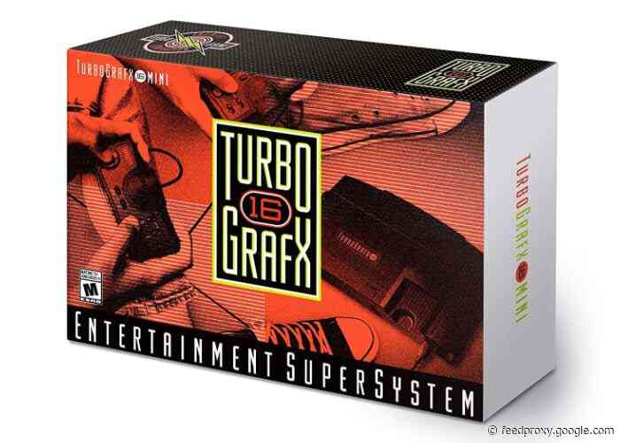 TurboGrafx-16 Mini console launches May 22nd in US