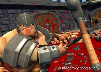 GORN battle arena PlayStation VR gameplay