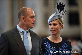 Zara and Mike Tindall 'Clap For Carers' in matching charity T-shirts supporting NHS