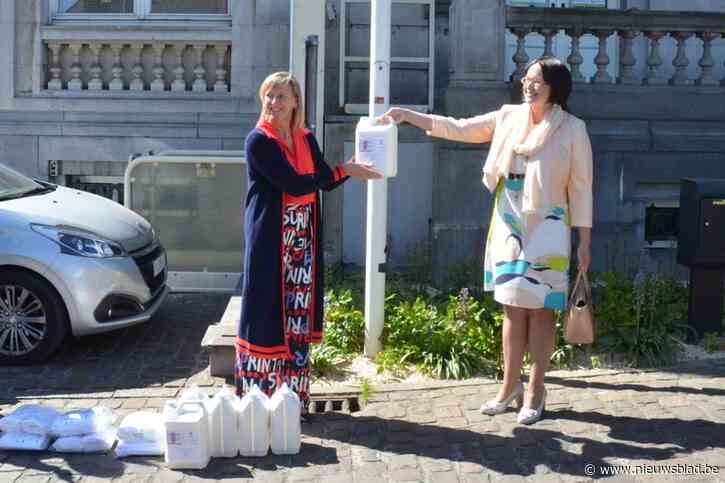 Conforma schenkt 1.250 liter desinfecterende handgel aan de gemeente