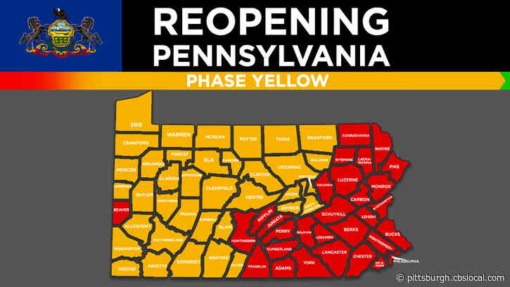 Area Businesses Begin To Reopen As Southwestern Pa. Is Now In The ‘Yellow’ Phase of Governor Wolf’s Reopening Plan