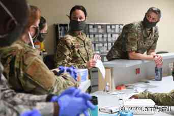 NC National Guard sets up COVID-19 medical support shelter - United States Army