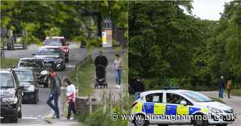 Watch - Police out as visitors pack park on first weekend of lockdown easing