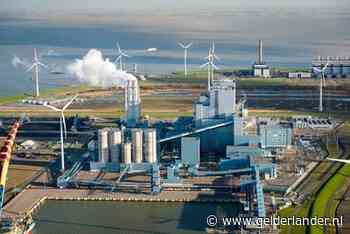 Brand op terrein biomassacentrale in Eemshaven