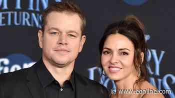 Matt Damon's Eldest Daughter Recovers From COVID-19 - E! Online