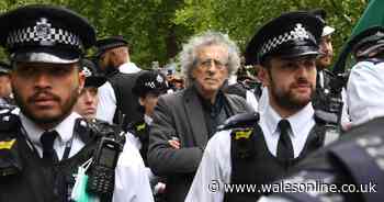 Jeremy Corbyn’s brother among arrests at anti-lockdown protests