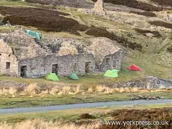 Police warning after people attempt to go camping in Yorkshire Dales