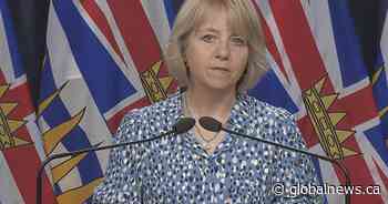 B.C. health officials to provide Saturday coronavirus update