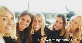 Holly Willoughby enjoys Zoom video call with celeb pals