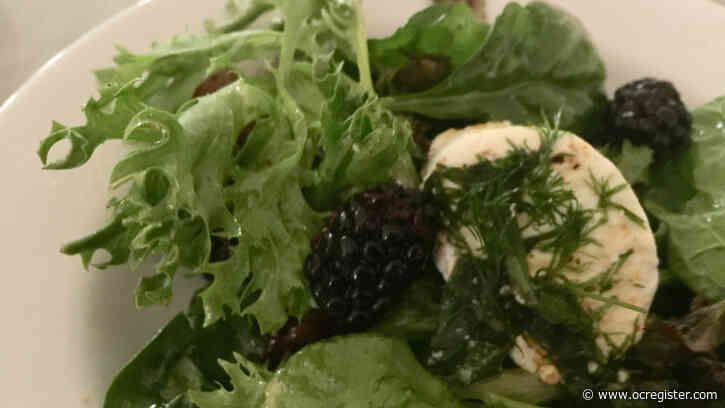 Recipe: Take green salad up a notch with blackberries and herbed goat cheese
