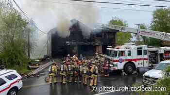 Severe Fire Breaks Out In Monroeville