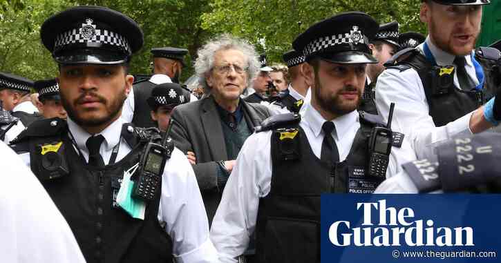 Piers Corbyn among those held in coronavirus lockdown protests