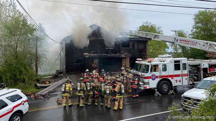 Severe Fire Destroys Overlook Lounge In Monroeville