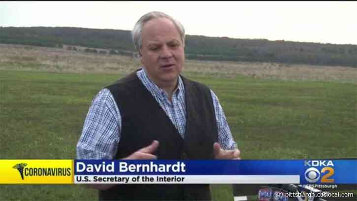 U.S. Secretary Of Interior Visits Flight 93 Memorial As Site Begins To Reopen