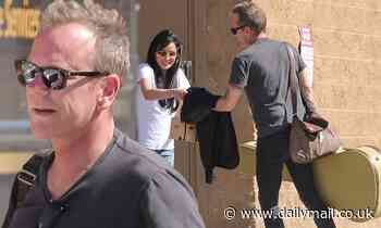 Kiefer Sutherland seen out with Cindy Vela for first time since death of his mother Shirley Douglas