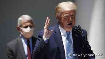 Trump sets goal of coronavirus vaccine by year's end, but 'vaccine or no vaccine, we're back'