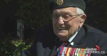 101-year-old B.C. WWII veteran completes 101-lap charity walk