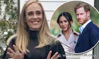 Adele gives 'Prince Harry and Meghan advice on settling into Beverly Hills life'