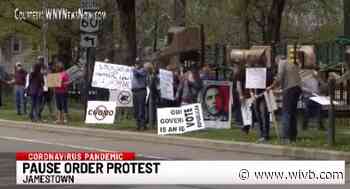 Pause Order Protest in Jamestown