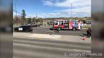 Motorcycle crash shuts down northbound Macleod Trail at 39th