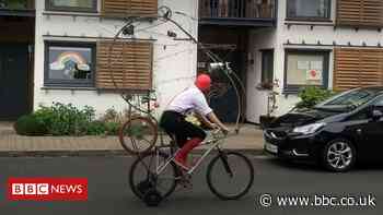 The Happy Heart Bike helping with lockdown blues
