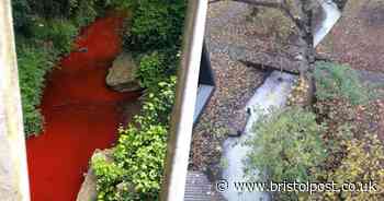 Why do streams in Bristol keep changing colour?