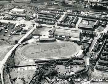 Photo shows Little Lever greyhound stadium from the air