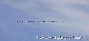 Plane banner was tribute to grandparents who died from coronavirus three days apart