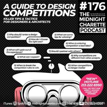 Tips & Tactics: A Guide to Architecture Competitions - ArchDaily