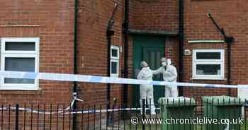 Forensics search second property after death of man in Penshaw