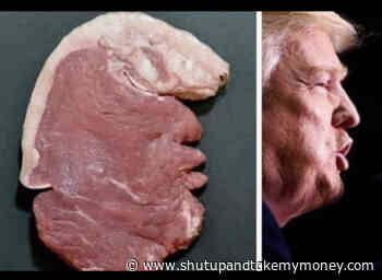 This Steak Looks Just Like Donald Trump – Meme
