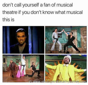 Don’t Call Yourself A Fan Of Musical Theatre If You Don’t Know What Musical This Is – Meme