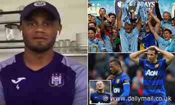 'United were better and they gave it away': Kompany taunts rivals over Man City's 2012 title triumph
