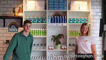 Belfast brother and sister set up charity shop to sell coronavirus essentials