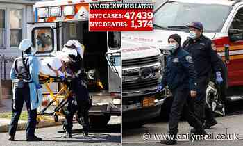 Nearly a quarter of New York City paramedics call out sick as death toll from coronavirus climbs