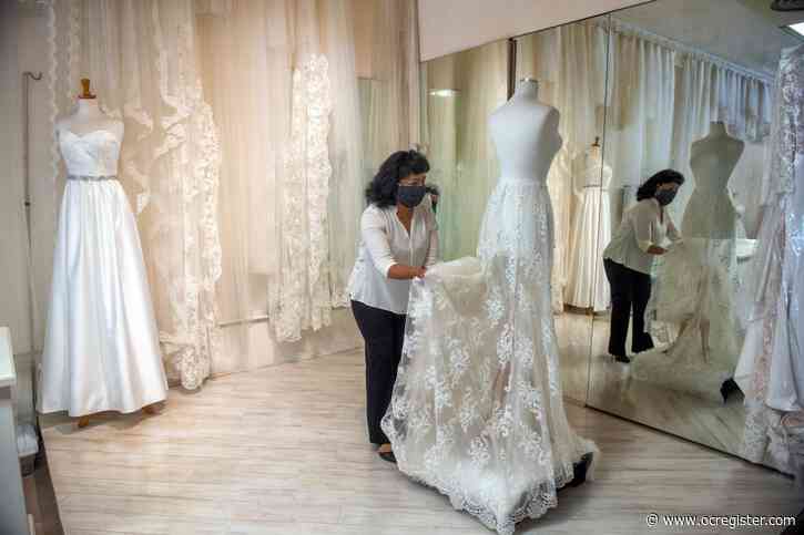 For coronavirus-jolted bridal shops, curb service just isn’t cutting it