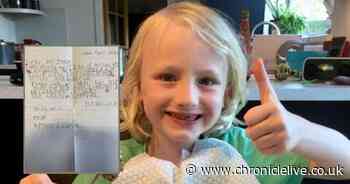 Boy, 8, writes letter to school for dinner lady's mince and dumplings recipe