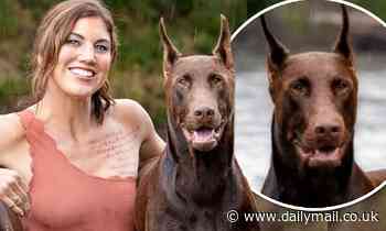 Hope Solo announces her beloved Doberman Conan has died of blood loss after being shot